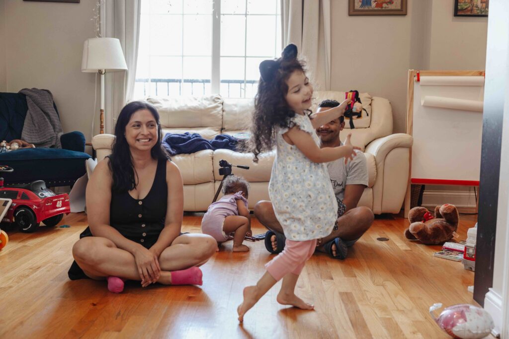 Laid back family photoshoot